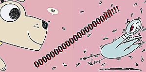 The pigeon wants to have a puppy