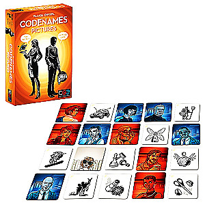 Board game - Codenames. Pictures (LV)