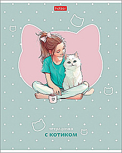 Notes - Dziewczynka z kotkiem, w asortymencie