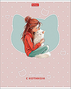 Notes - Dziewczynka z kotkiem, w asortymencie