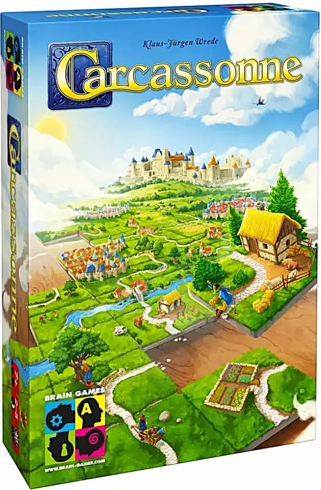 Board game - Carcassonne. Baltic