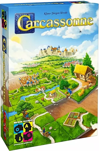 Board game - Carcassonne. Baltic
