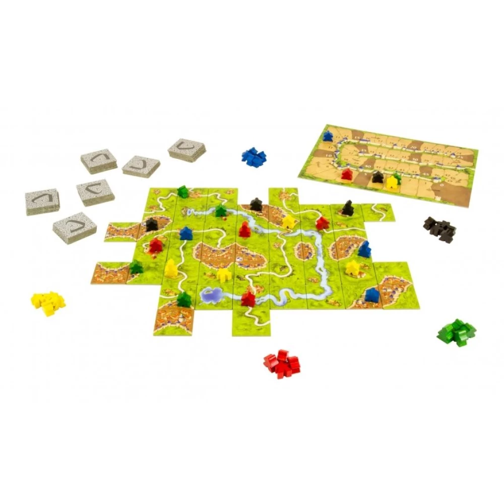 Board game - Carcassonne. Baltic