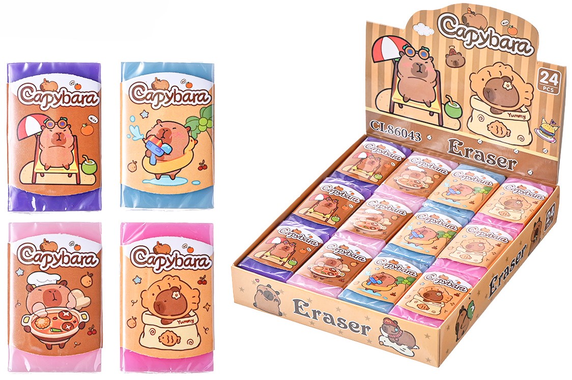 Radiergummi - Capybara, Auswahl