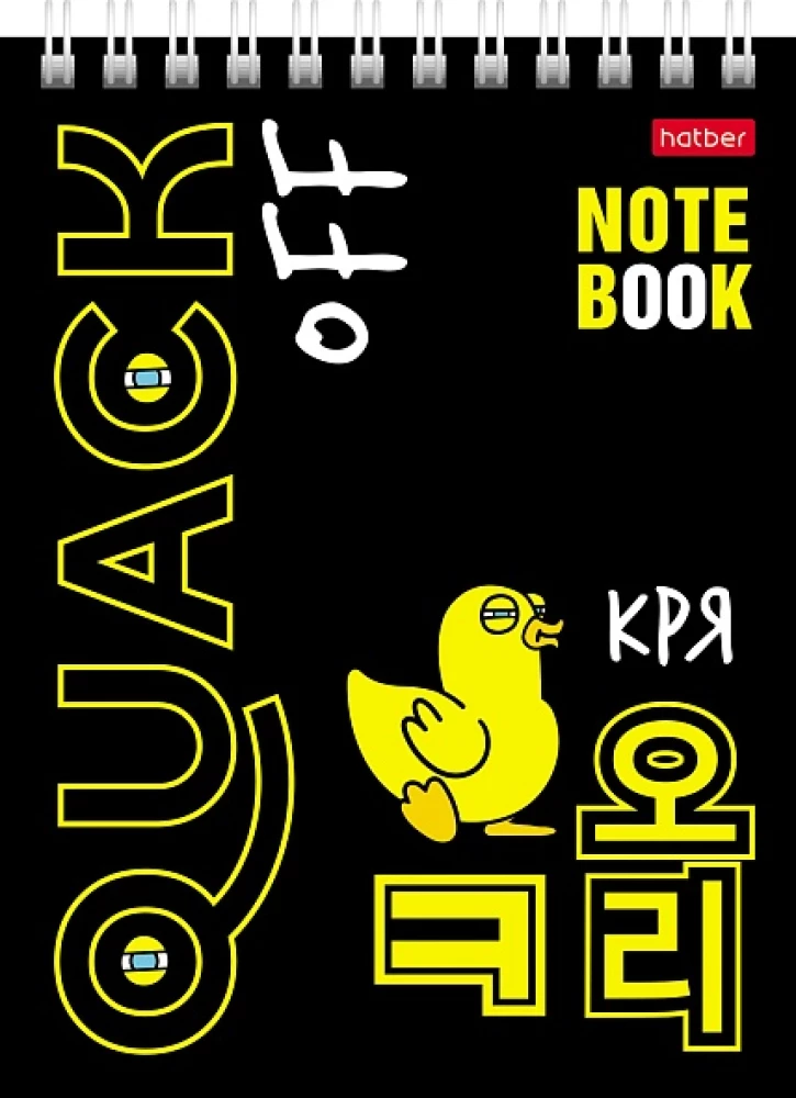Notes w kratkę, 40 kart - Kaczor Donald, w asortymencie
