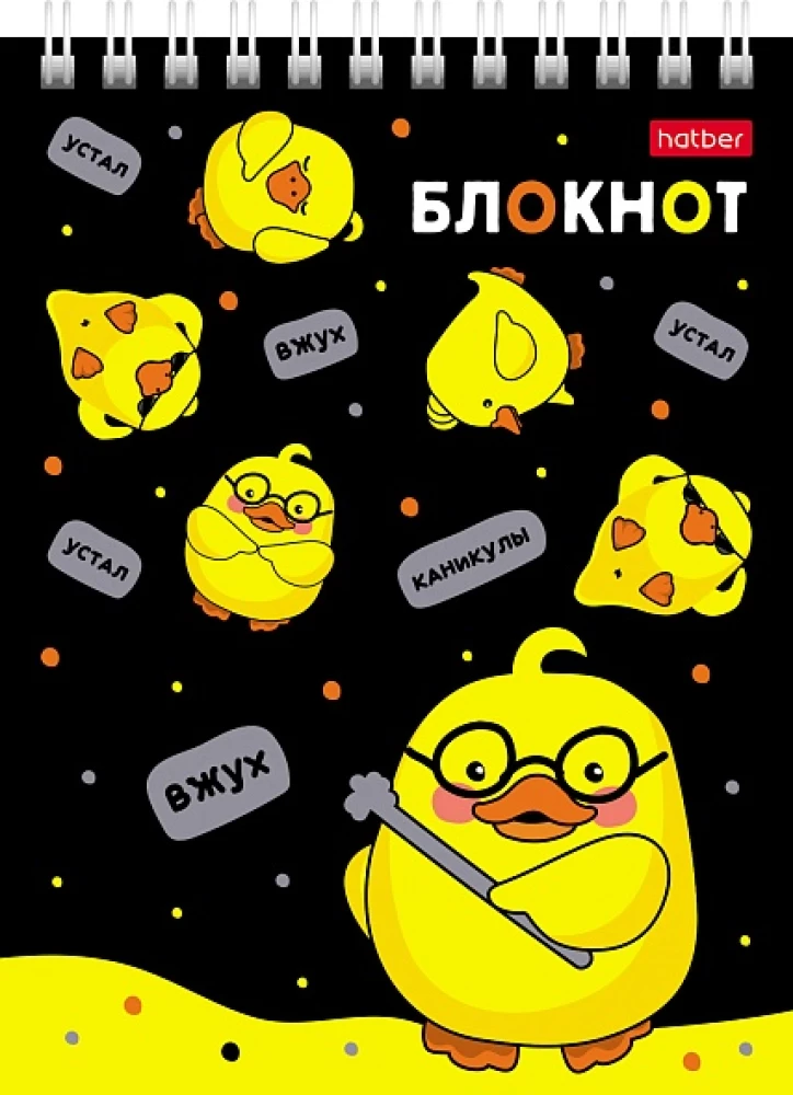 Notes w kratkę, 40 kart - Kaczor Donald, w asortymencie