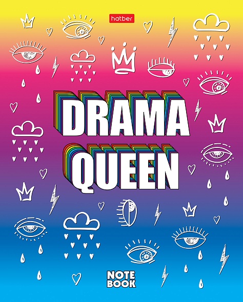 Notes w kratkę, 48 kartek - CrazyColor, w asortymencie