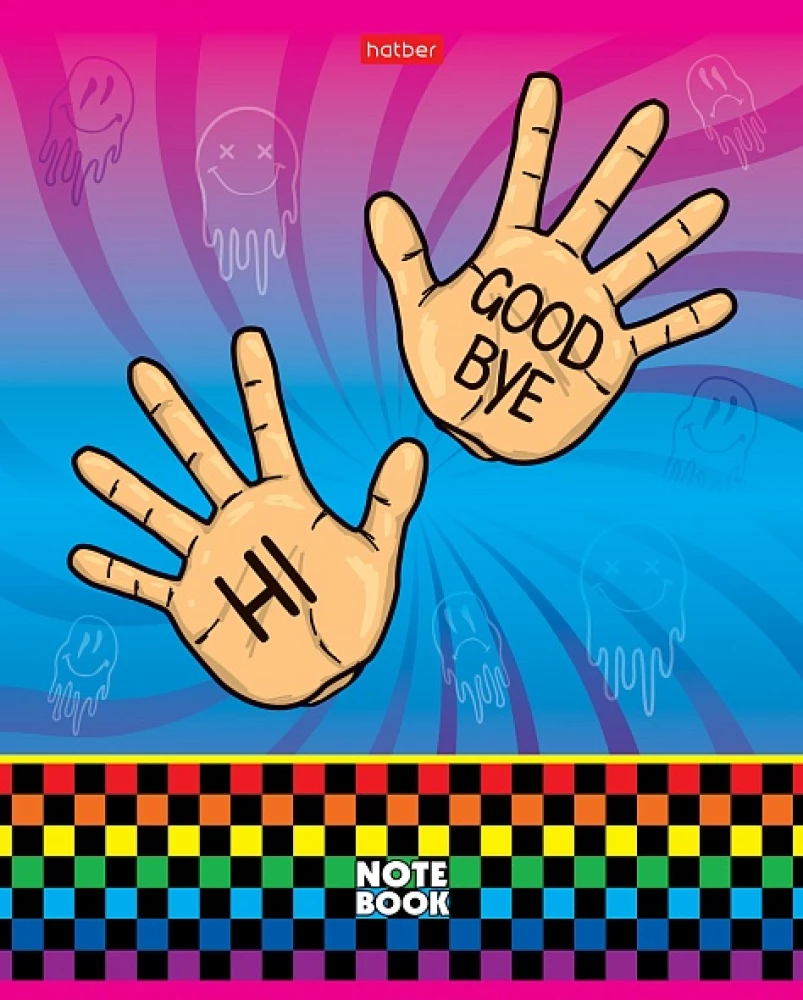 Тетрадь в клетку, 48 листов - CrazyColor, в ассортименте