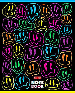 Тетрадь в клетку, 48 листов - CrazyColor, в ассортименте