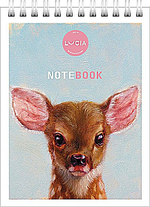 Grid Notebook, 40 Sheets - Discover Yourself! Assorted