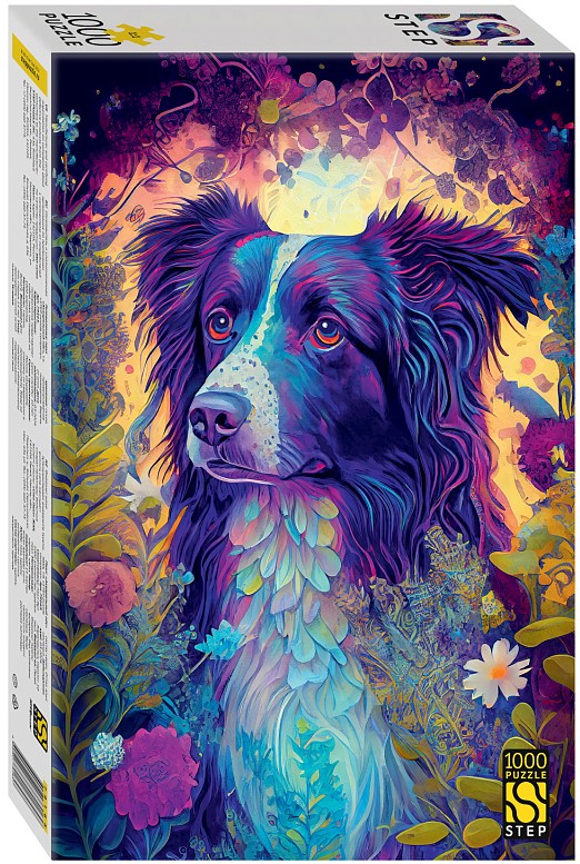 Puzzle - Watercolor Dog, 1000 pieces