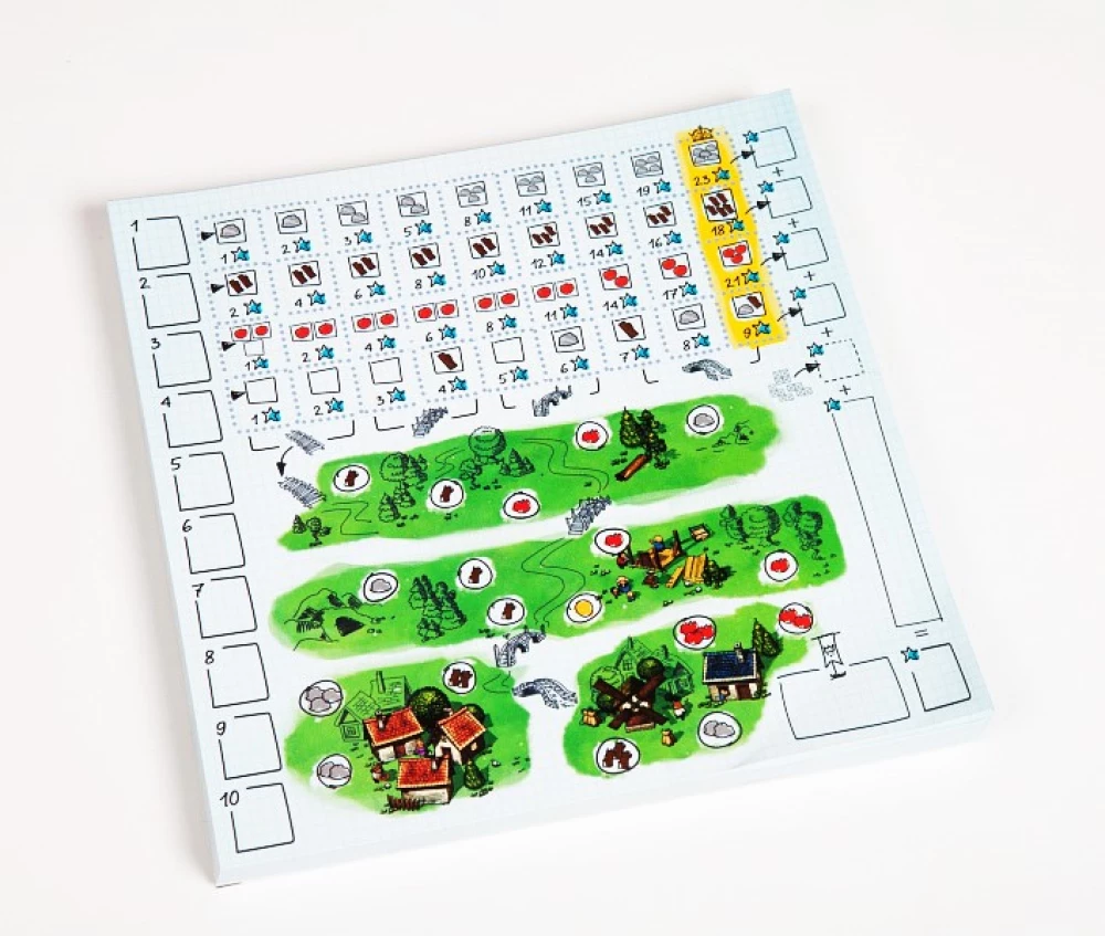 Board Game - Settlers. Sketches of the Empire