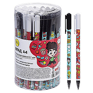Ballpoint pen - Vlad A4, assorted
