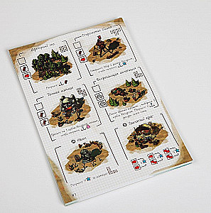 Board Game - Settlers. Sketches of the Empire