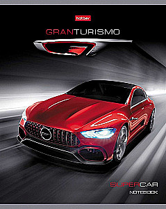 Notes w kratkę, 48 kartek - SUPER CARS