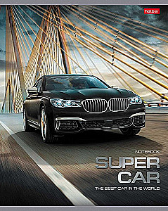 Notes w kratkę, 48 kartek - SUPER CARS