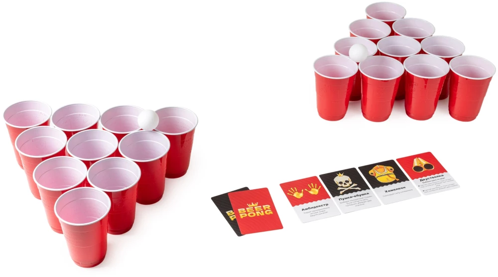 Gra planszowa - Beer Pong. Królewski Beer Pong