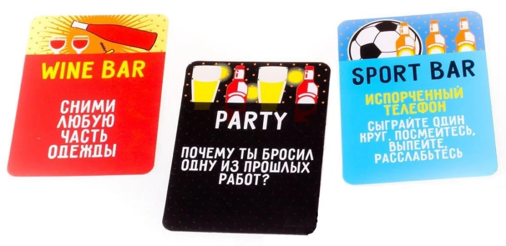 Board game - Alcopoly. Bar tour