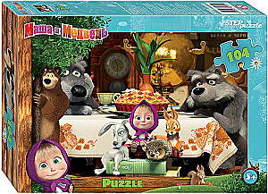 Puzzle - Masha and the Bear - 2, 104 pieces