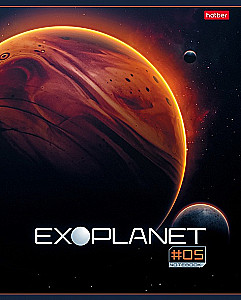 Notes w kratkę, 80 kartek - Exoplanet, w asortymencie