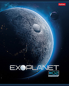 Notes w kratkę, 80 kartek - Exoplanet, w asortymencie