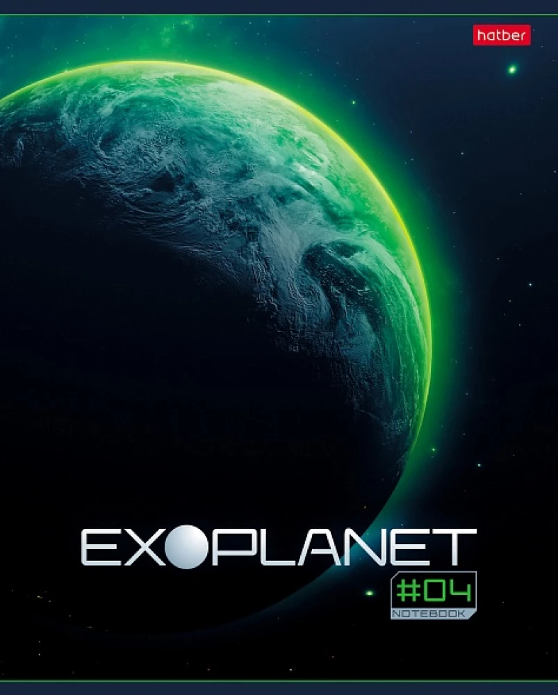 Notes w kratkę, 80 kartek - Exoplanet, w asortymencie