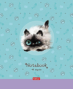 Notatnik w kratkę, 48 stron - Kociak