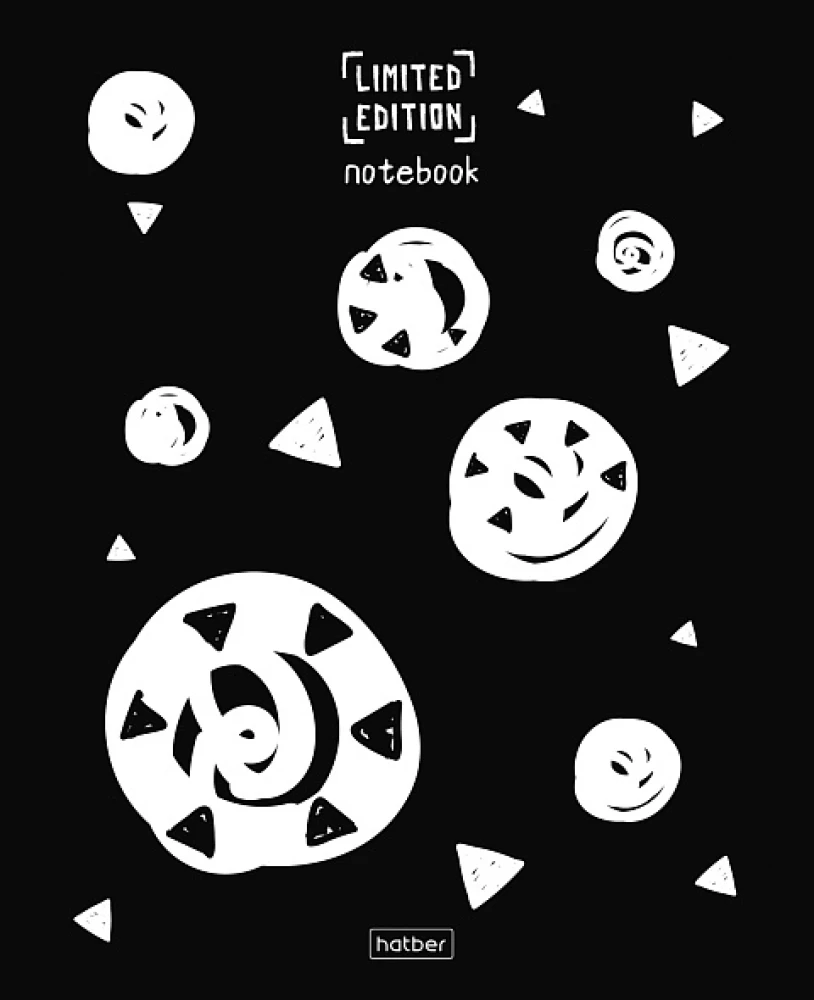 Тетрадь в клетку, 48 листов - Limited edition, в ассортименте