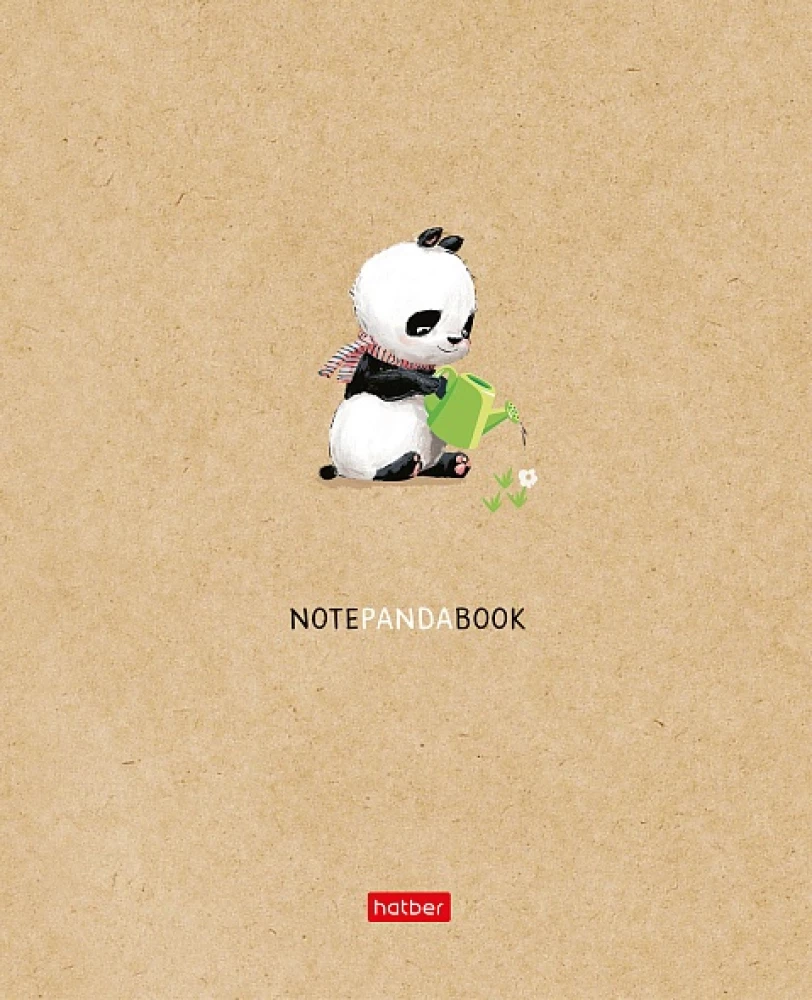 Notes w kratkę, 48 kartkek - Panda