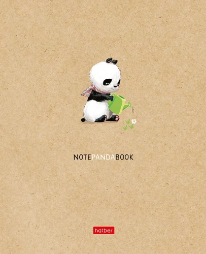 Grid Notebook, 48 Sheets - Panda
