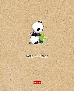 Notes w kratkę, 48 kartkek - Panda