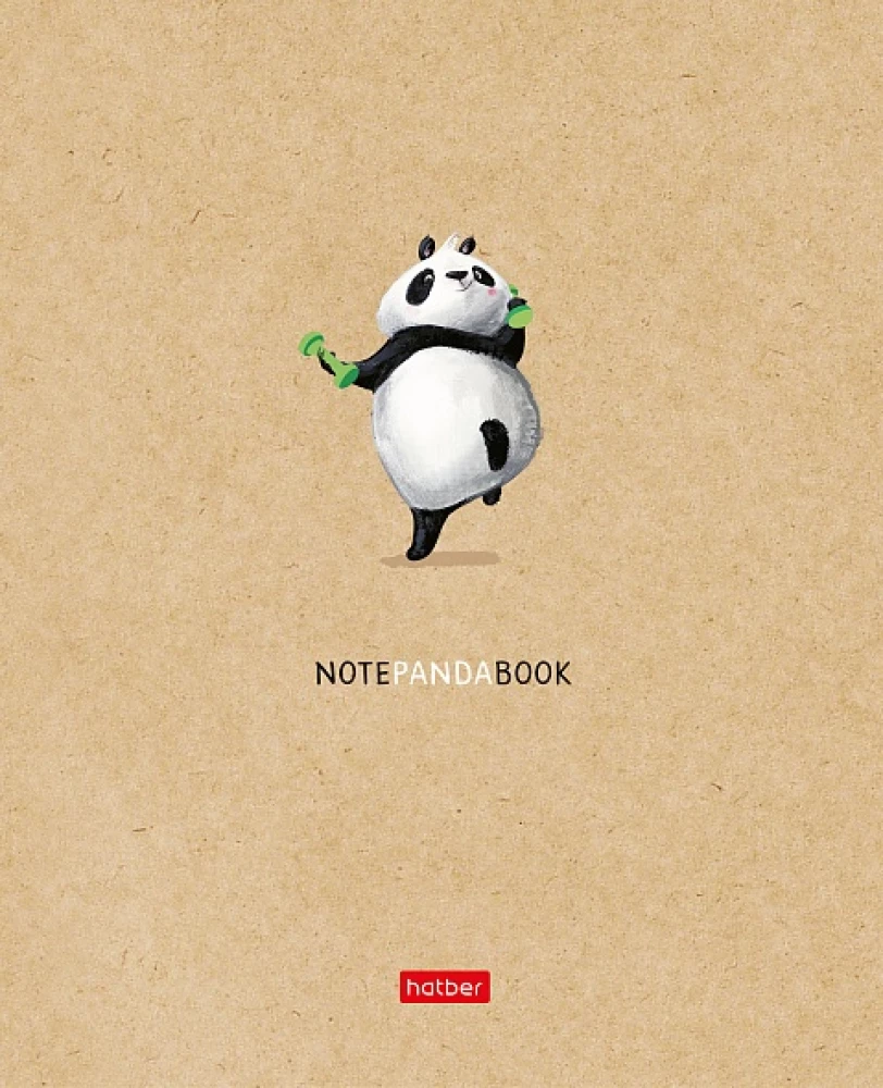 Notes w kratkę, 48 kartkek - Panda