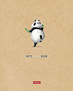 Notes w kratkę, 48 kartkek - Panda