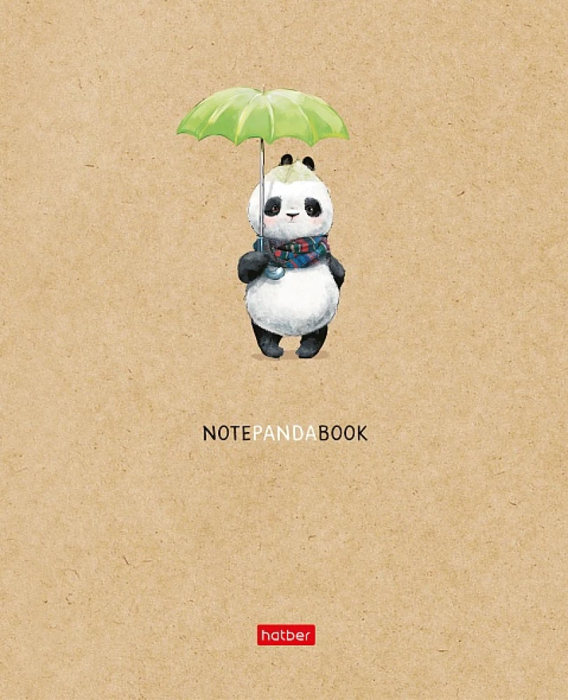 Notes w kratkę, 48 kartkek - Panda