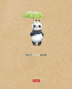 Notes w kratkę, 48 kartkek - Panda