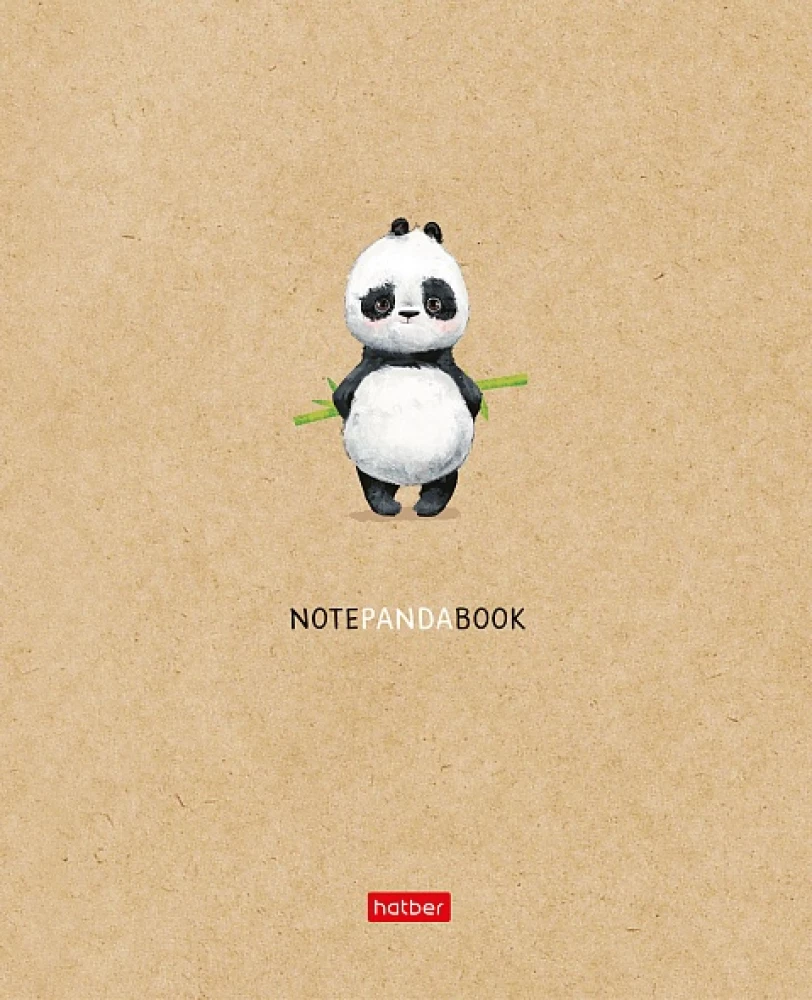 Notes w kratkę, 48 kartkek - Panda