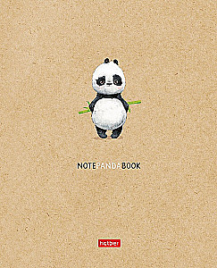 Notes w kratkę, 48 kartkek - Panda