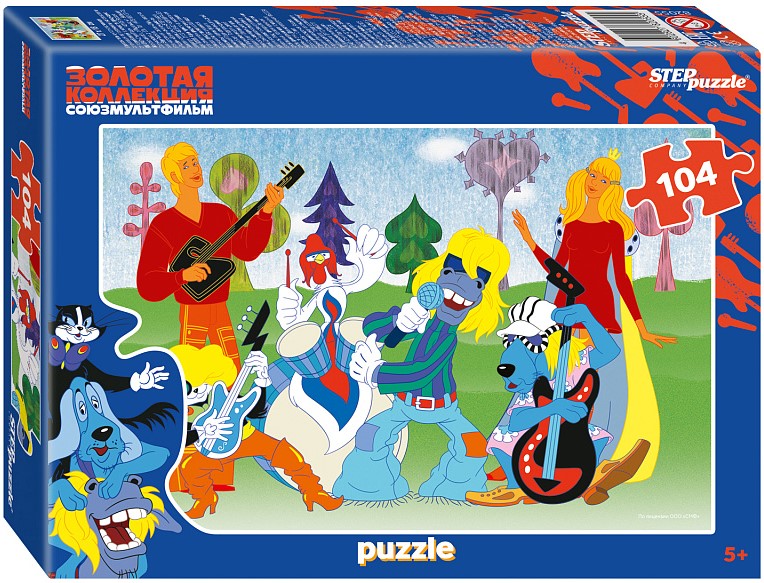 Puzzle - The Bremen Musicians. Golden Collection, 104 pieces