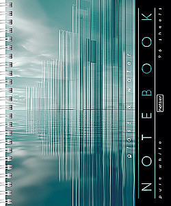 Notes w kratkę, 96 stron - Glass&Water, w asortymencie