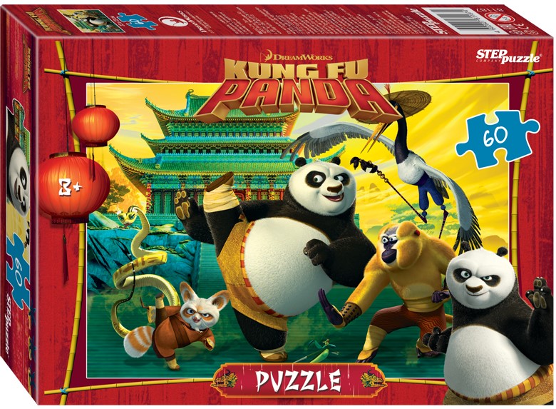 Puzzle - Kung Fu Panda, 60 elementów