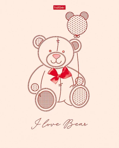 Graph Paper Notebook, 48 Sheets - Favorite Bear Cubs, Assorted