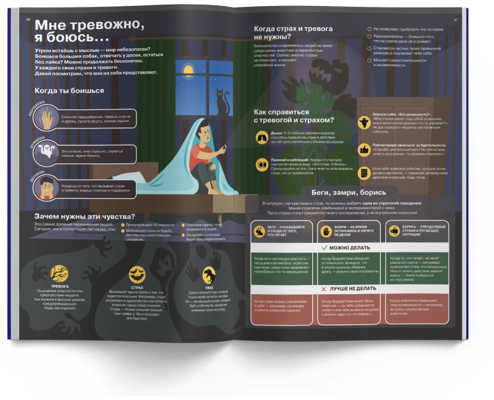 Я чувствую… Что?  Книга-гид по эмоциональному интеллекту в инфографике из серии «Чему не учат в школе» для детей и подростков