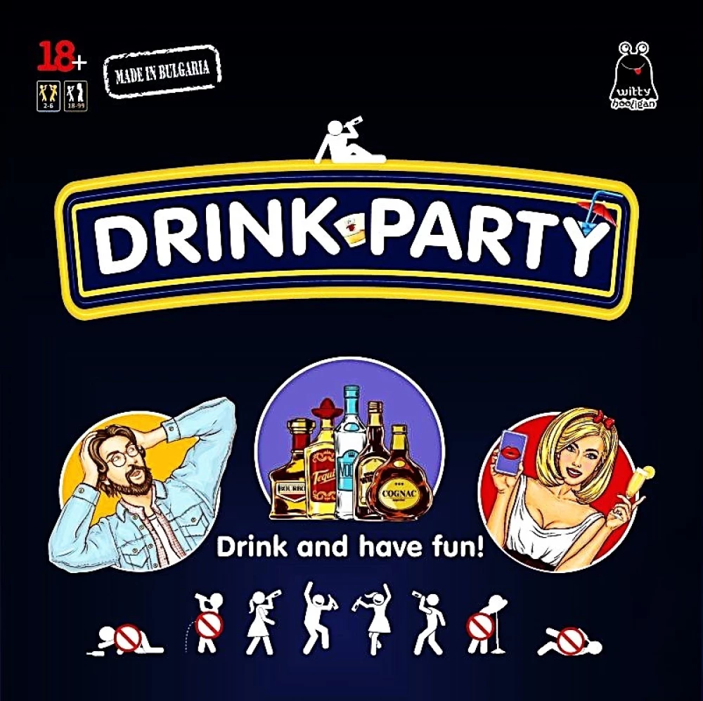 Настольная игра - Drink party