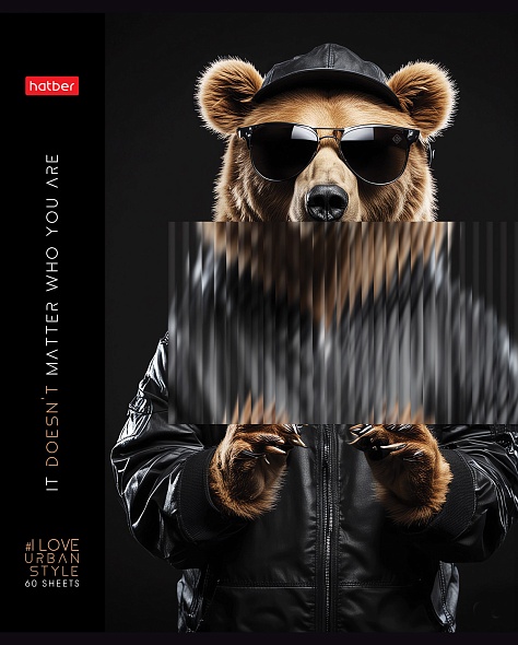 Notatnik w kratkę, 60 kartek - Kim jesteś?, w asortymencie