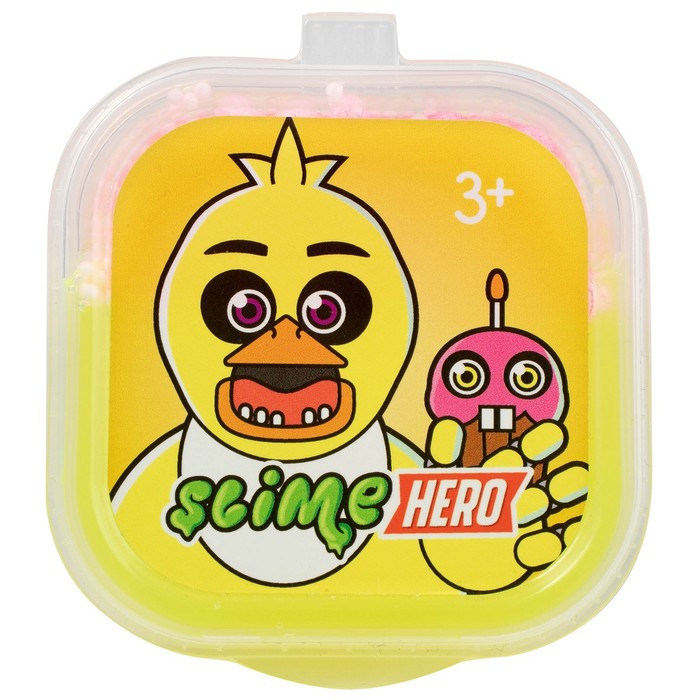 Slime - Slime HERO. Robots. Chicken, yellow