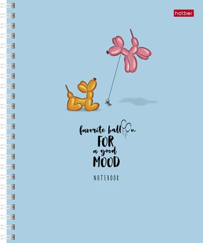 Grid Notebook, 48 pages - Airy Mood, assorted
