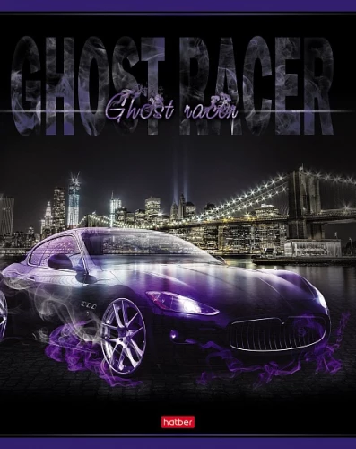 Graph Paper Notebook, 48 Sheets - Ghost Rider, Assorted