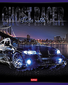 Notes w kratkę, 48 kart - Ghost Rider, w asortymencie