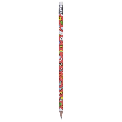 Graphite pencil with eraser, HB - Vlad A4, assorted