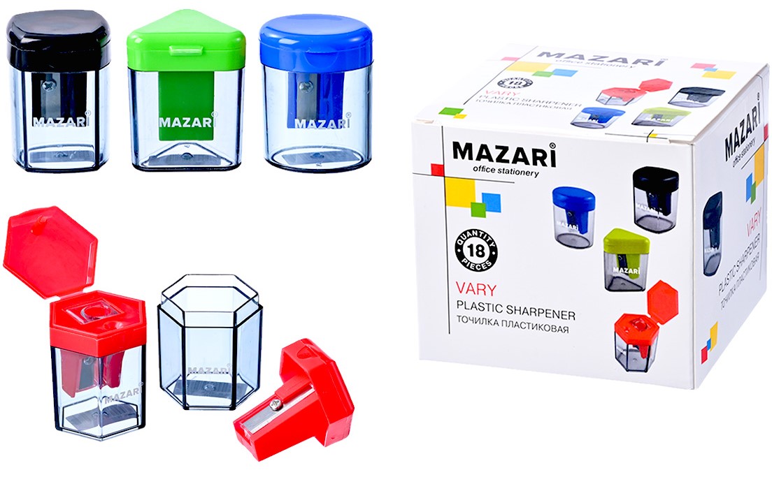 Plastic Sharpener - Vary, assorted